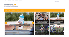 Desktop Screenshot of ciclismoweb.net